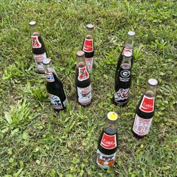 Old Coke And Pepsi Bottles