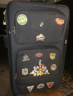 Luggage / Disney patches / bag / suitcase / clothes