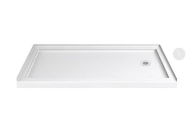 60 in. x 34 in. Single Threshold Shower Pan Base