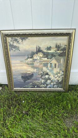 Framed Water Scenery