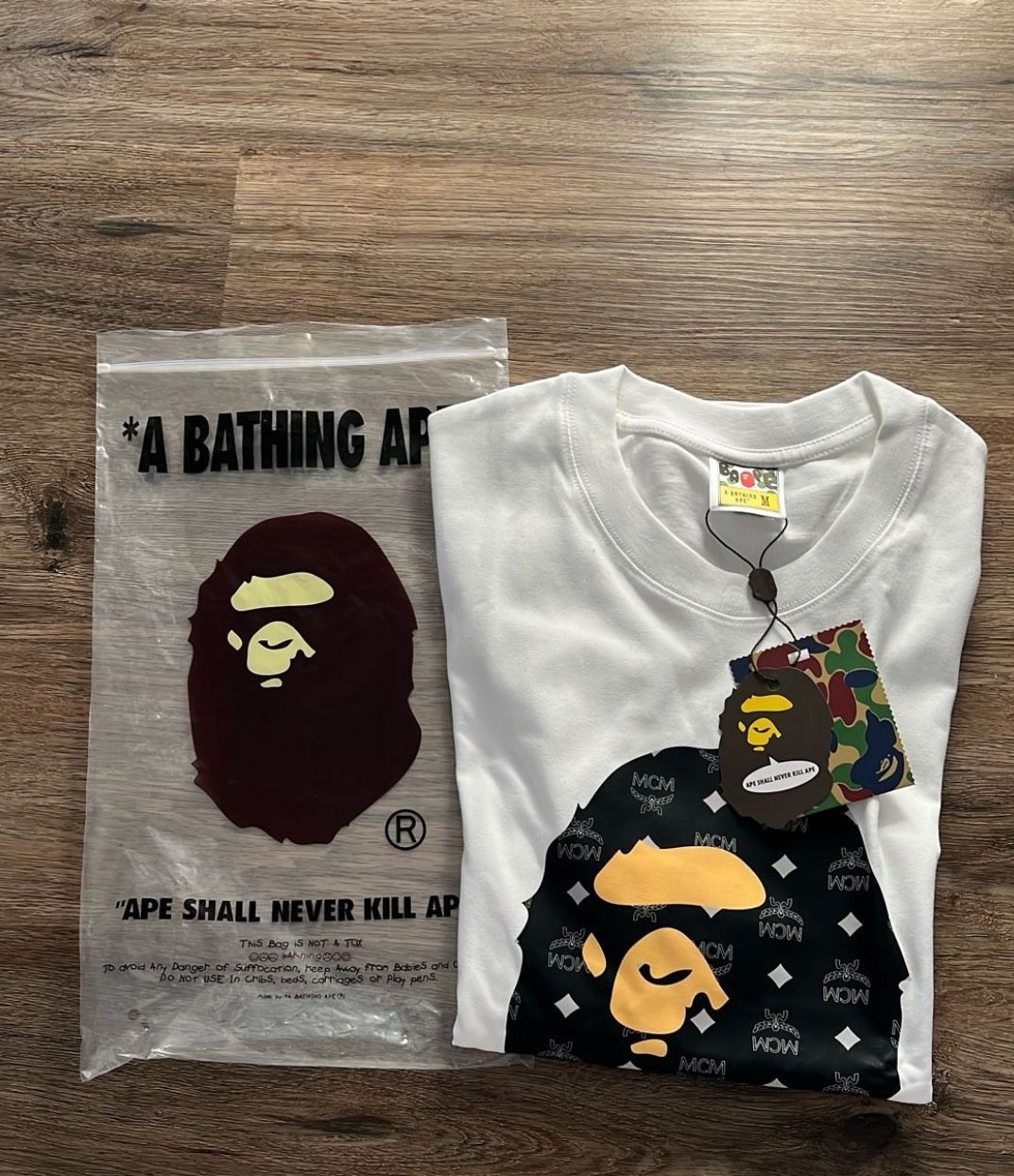 Bape X MCM