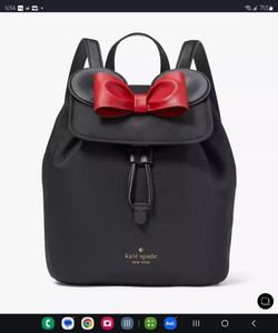 Kate Spade x Disney Minnie Mouse 3D Flap Backpack