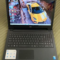 15.6"inch Intel Core i5 Dell TOUCHSCREEN Laptop, 1TB HDD, 8GB RAM, Inbuilt Bluetooth, HDMI, SD Card Reader And a WebCam.