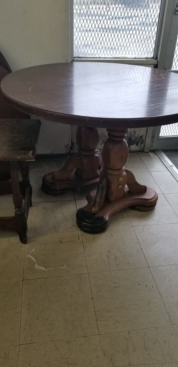 Solid wood table for Sale in Newport News VA - OfferUp