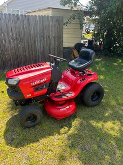 2020 craftsman T110 riding lawnmower