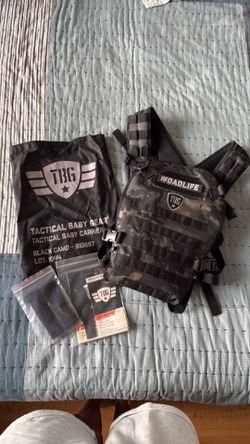 Tactical Baby Gear - Baby Carrier 8-33lbs, Camo Black
