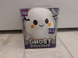 Crazy Fun Boy Ghost Squishy Toy