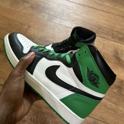 Air Jordan 1 High’s “Lucky Green” – Men’s  Size 10 worn once NO BOX