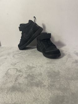 Nike Air Force Borough Low Top 870029-001 Black Size 6C Toddler Shoes