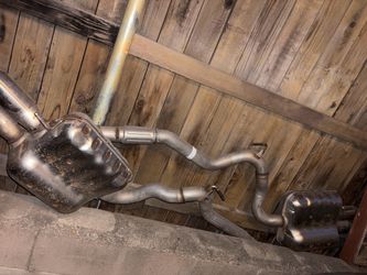 2018+ mustang 5.0 stock exhaust