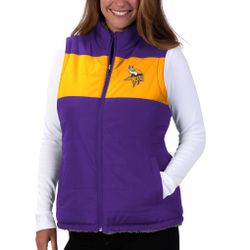 NEW Women's Purple/Gray Minnesota Vikings Reversible Sz 3XL
