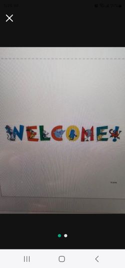 Dr. Seuss classroom welcome Sign