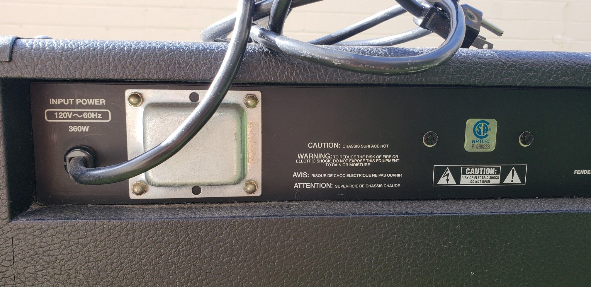 FENDER KXR 100 KEYBOARD AMPLIFIER (works for lots of instruments and