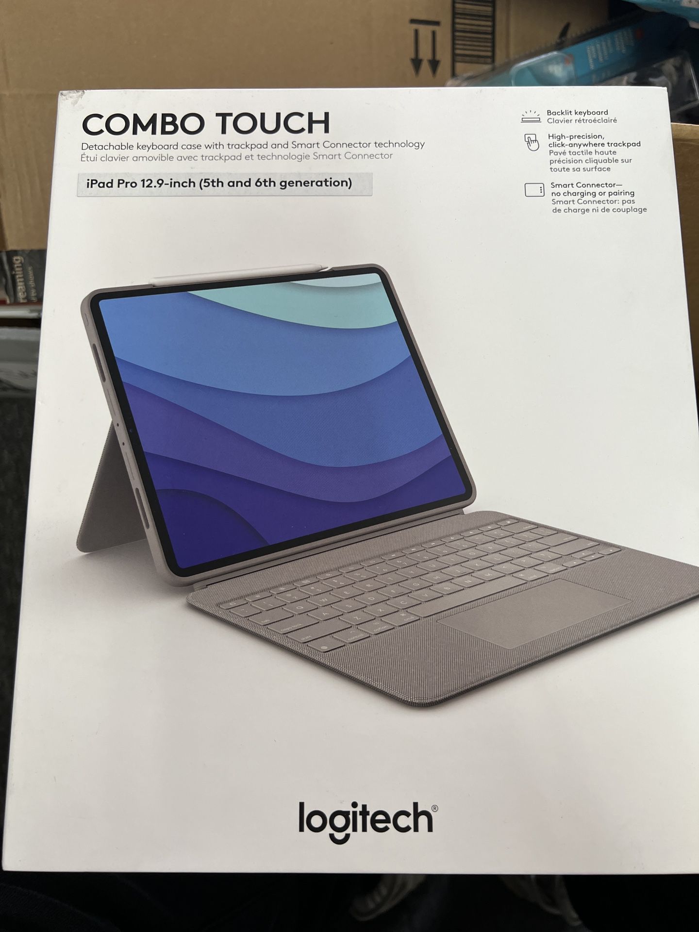 Logitech Combo Touch Ipad Pro 12.9inch Keyboard