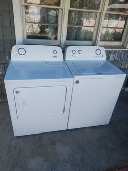 Washer and gas dryer Amana Heavy Duty