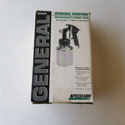 GENERAL PURPOSE. SPEEDAIRE Medium -Duty Spray Gun. Brand NEW.  60.00 OBO