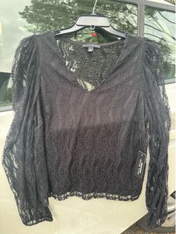Black dress top