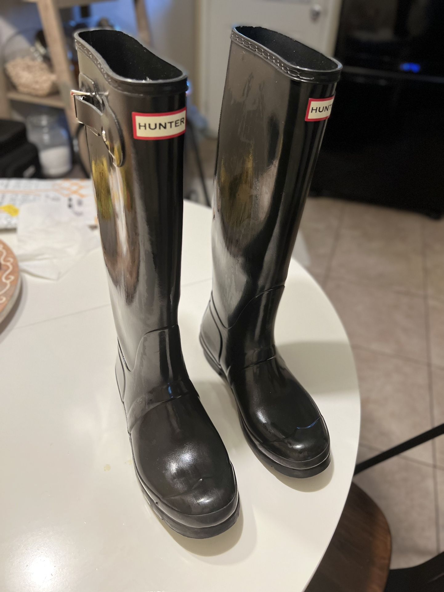 Hunter Women’s Original Tall Gloss Rain Boots  