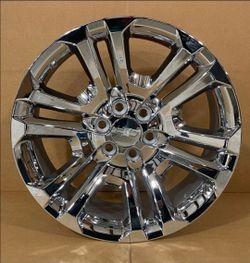 22" Chrome Chevy Silverado Tahoe Wheels