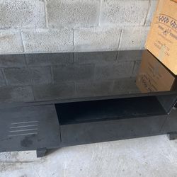 Nice Black Sturdy Tv Living Room Entertainment Stand