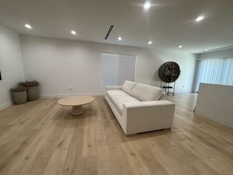 Ivory color sofa open box