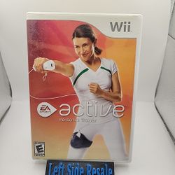 ACTIVE PERSONAL TRAINER ( NINTENDO WII , 2009 ) - CIB -