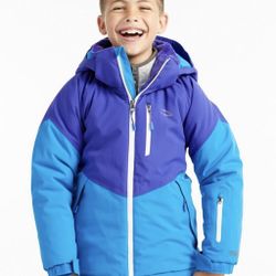 L L Bean Kids Waterproof Patroller Ski Jacket Color Block Navy True Blue Sz L 6 / 7 style item ID 503222. Make an offer!