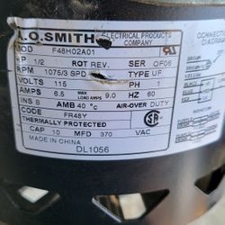 A.o Smith Blowe Motor 
