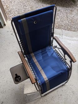 Portal Blue Folding Chair