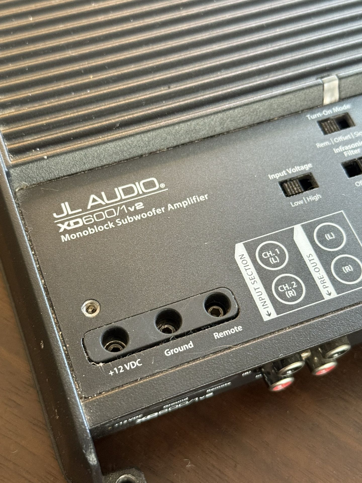 JL Audio XD600/1v2 Mono Amp