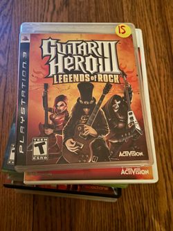 Guitar hero III PS3