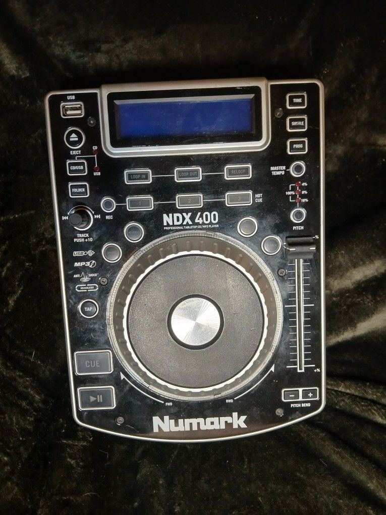 Numark NDX400 Tabletop DJ CD MP3 USB Player