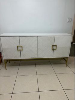 Buffet table /credenza white.
