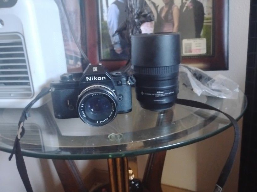 Nikon Camera And Lenses