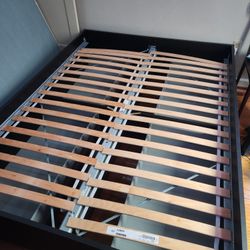 Ikea BRIMNES Queen Bed Frame (And Mattress)