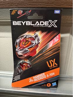 Beyblade x hammer incendio new