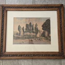 William Darragh (1(contact info removed)) UK Classical Landscape Art Beautiful Frame 22.5x27" 