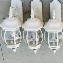(3) Hardwire Lanterns