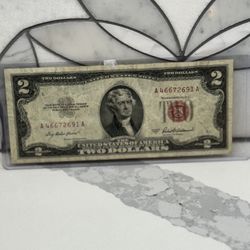 $2 Red Seal Bill