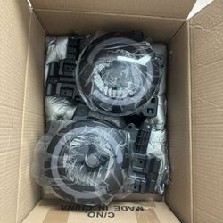 Fj Cruiser - Smoked / Black Amber Head Lights LED