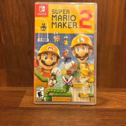 Super Mario Maker 2 - Nintendo Switch - Great Condition!