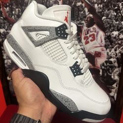 Air Jordan 4 White Cement Size 10M-12.5M (Please Read Description)
