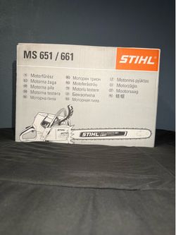 STIHL MS 661 MAGNUM (New in box)