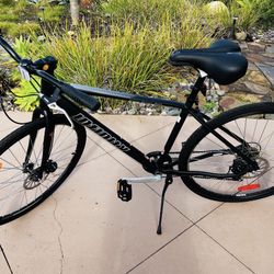 Infinity Boss. three Disk 7 Speed 700c Mens Hybrid Bike