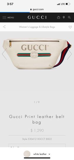 Gucci fanny pack
