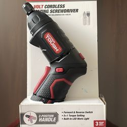 4 Volt Cordless Screwdriver
