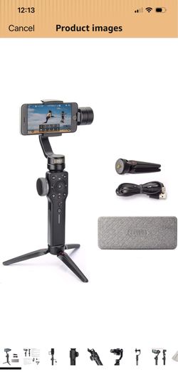 LIKE NEW - Zhiyun Smooth 4 3-Axis Smartphone Gimbal Stabilizer (with Case & Stand)