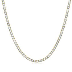 Fifty8 Moissanite Pave Jewelry — 925 Sterling Silver, 50/55/60cm ($587–$704)