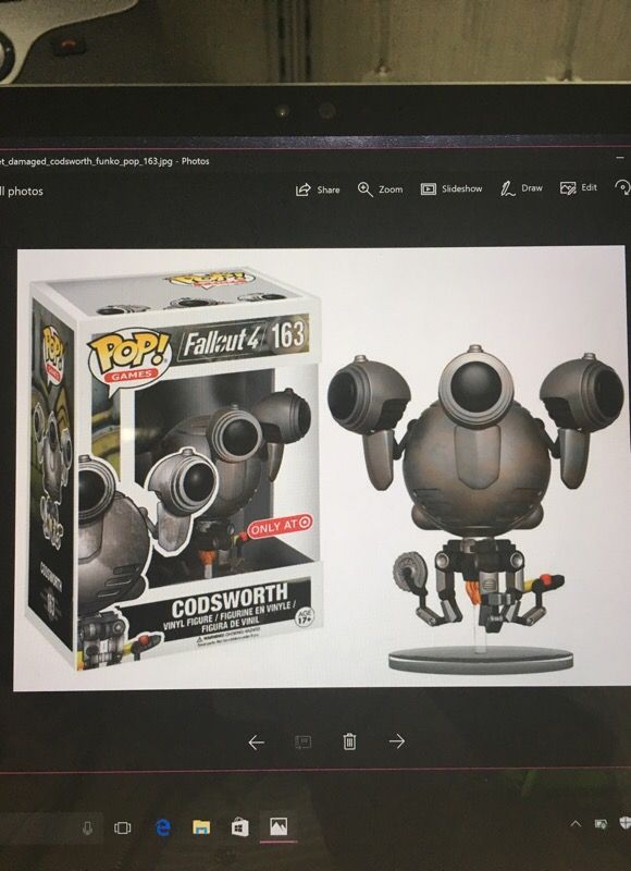 New Funko Pop Codsworth Fallout 4 TARGET EXCLUSIVE