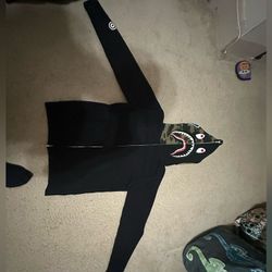 BLACK BAPE HOODIE NEWW